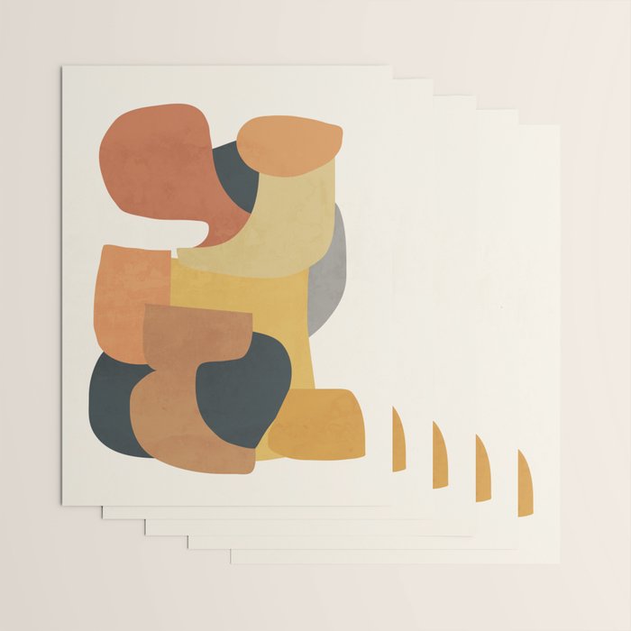 Modern Abstract Art 148 Wrapping Paper Gallery Image 3