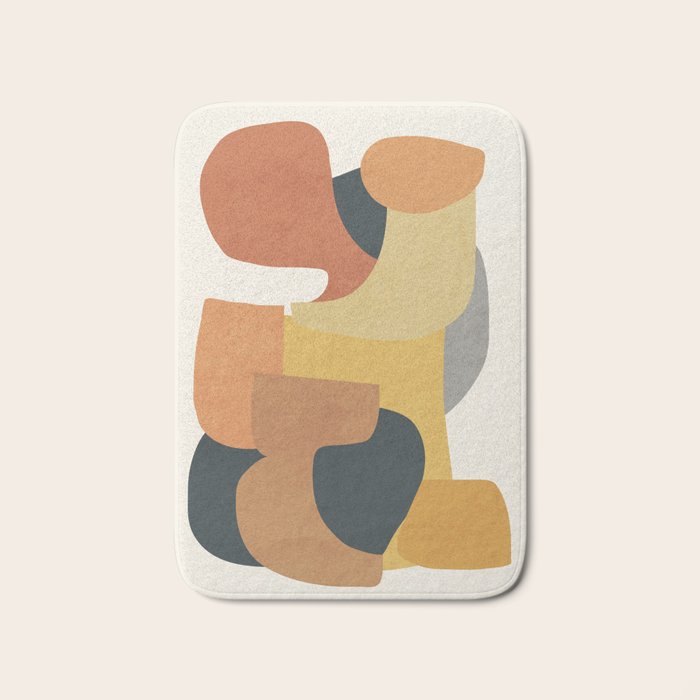 Modern Abstract Art 148 Bath Mat Gallery Image 1