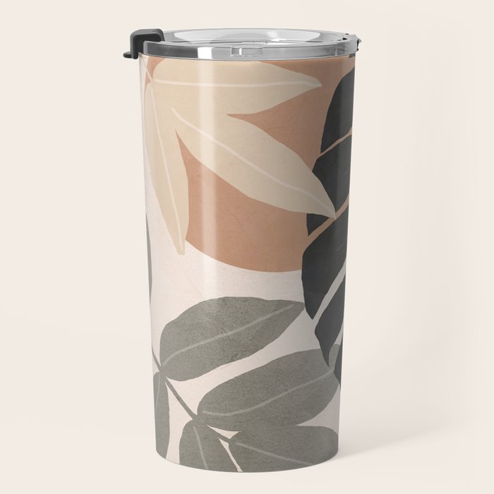Abstract Tropical Art X Travel Mug Gallery Image 3