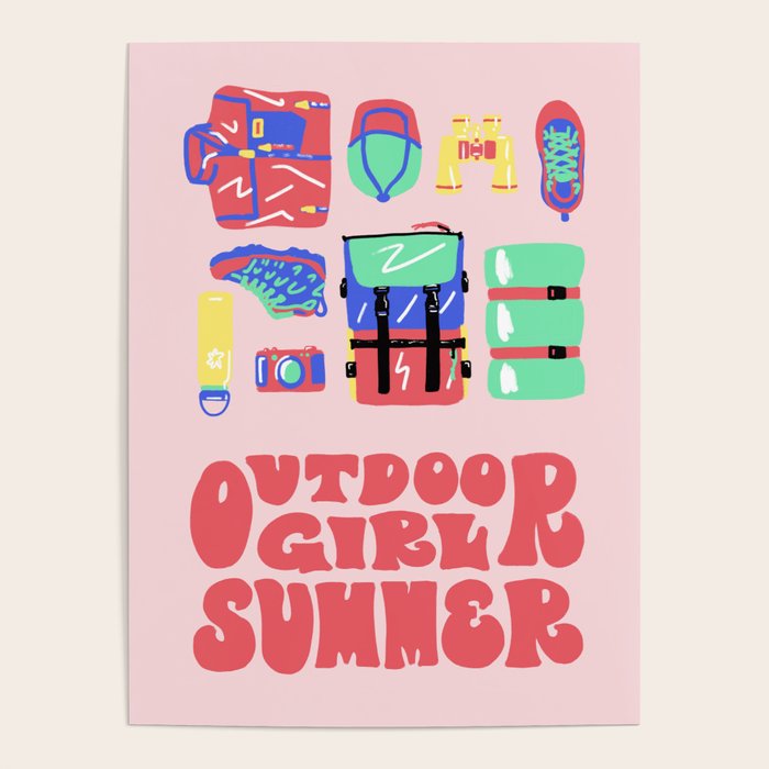 Outdoor Girl Summer Poster Gallery Image 4