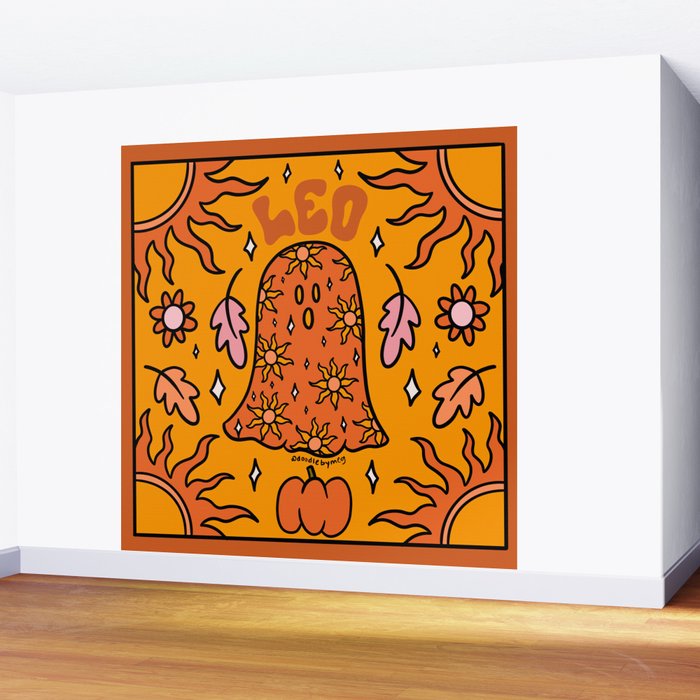 Leo Ghost Wall Mural Gallery Image 2