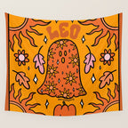 Leo Ghost Wall Tapestry Gallery Image 4