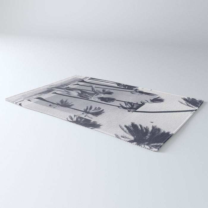 Tropical Storm in Purple Rug Gallery Image 3