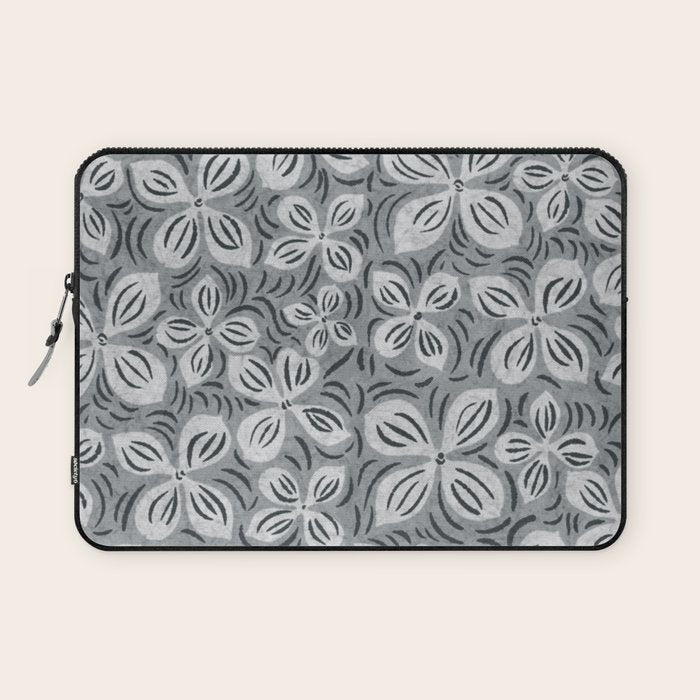 Dogwood Gray Laptop Sleeve Gallery Image 1