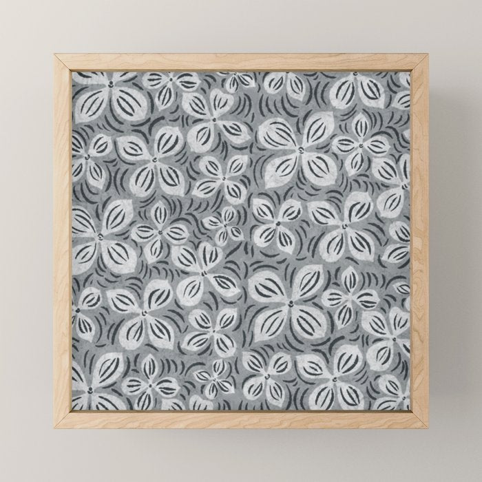Dogwood Gray Mini Art Print Gallery Image 1
