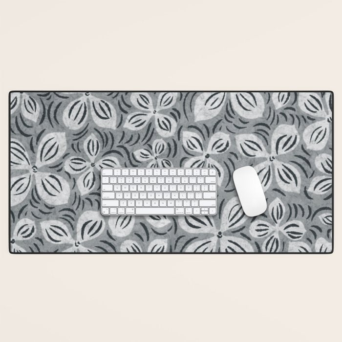 Dogwood Gray Desk Mat Gallery Image 1