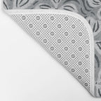 Dogwood Gray Bath Mat Gallery Image 2