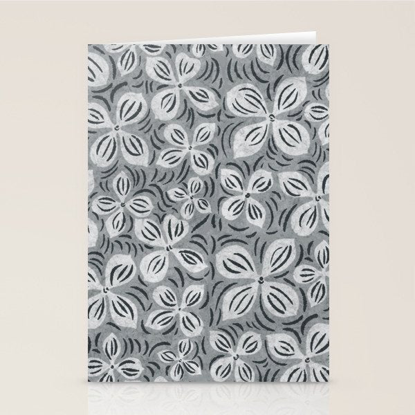 Dogwood Gray Stationery Card Gallery Image 2