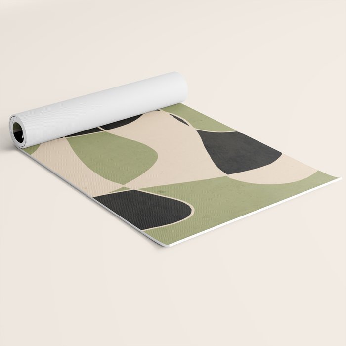Modern Abstract Minimal Art 20 Yoga Mat Gallery Image 2