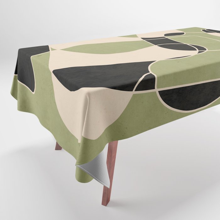 Modern Abstract Minimal Art 20 Tablecloth Gallery Image 1