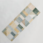 Geometric Abstract Unique Original Artwork Yoga Mat Gallery Image 1