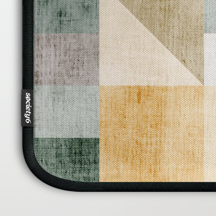 Geometric Abstract Unique Original Artwork Laptop Sleeve Gallery Image 3