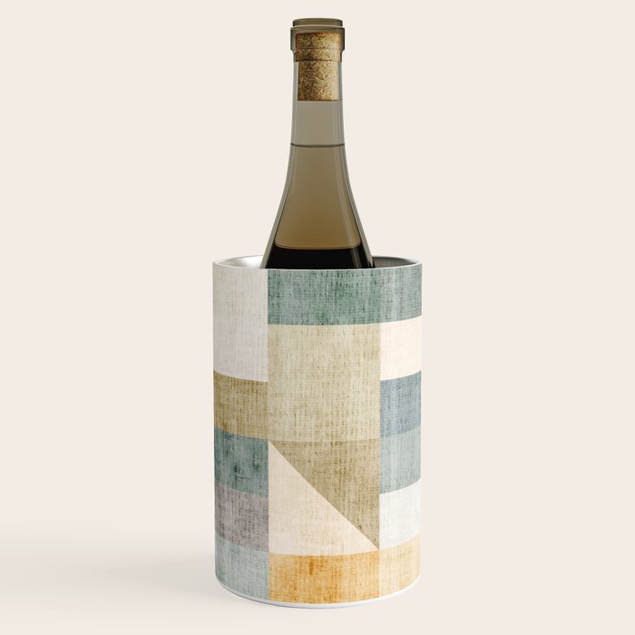 Geometric Abstract Unique Original Artwork Wine Chiller Gallery Image 2