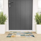 Geometric Abstract Unique Original Artwork Welcome Mat Gallery Image 3