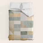 Geometric Abstract Unique Original Artwork Duvet Cover Gallery Image 6