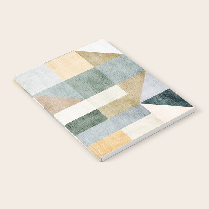 Geometric Abstract Unique Original Artwork Notebook Gallery Image 2