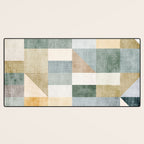 Geometric Abstract Unique Original Artwork Desk Mat Gallery Image 3