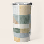 Geometric Abstract Unique Original Artwork Travel Mug Gallery Image 2