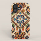 Birjand Vintage Persian Rug Print iPhone Case Gallery Image 1