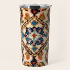 Birjand Vintage Persian Rug Print Travel Mug Gallery Image 1