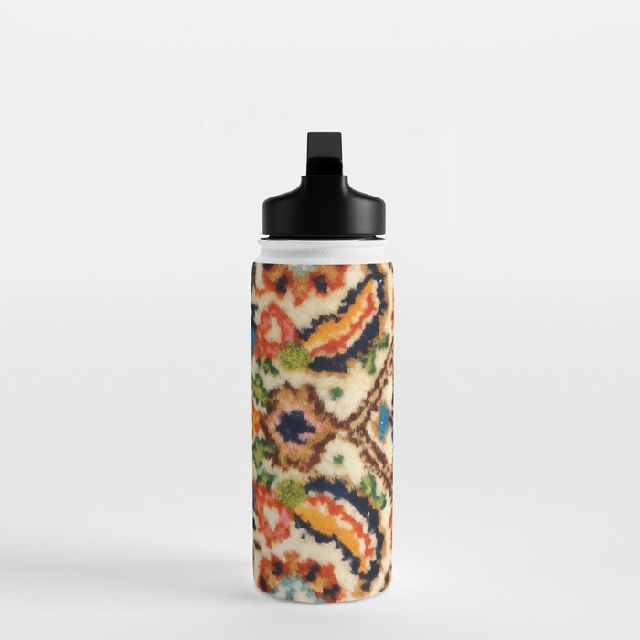 Birjand Vintage Persian Rug Print Water Bottle Gallery Image 3
