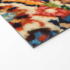 Birjand Vintage Persian Rug Print Welcome Mat Gallery Image 2