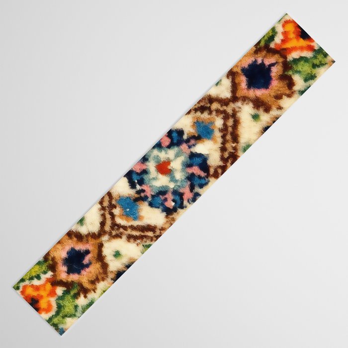 Birjand Vintage Persian Rug Print Table Runner Gallery Image 3