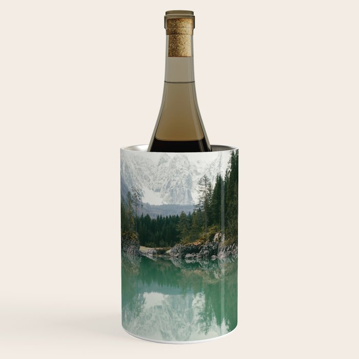 Turquoise lake - Landscape and Nature Photography Wine Chiller Gallery Image 1