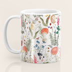 Watercolor Hand Drawn Mushroom Autumn Garden Coffee Mug Gallery Image 3