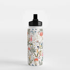 Watercolor Hand Drawn Mushroom Autumn Garden Water Bottle Gallery Image 2