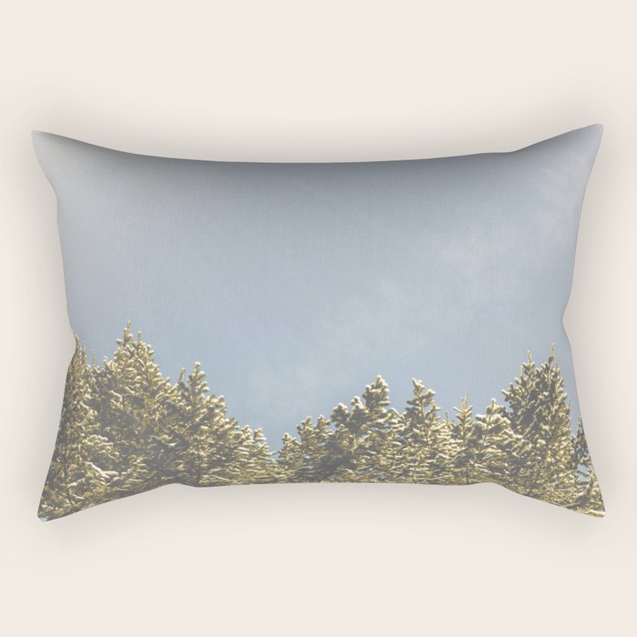 Forest Sunrise - Nature Photography Rectangular Pillow Gallery Image 2