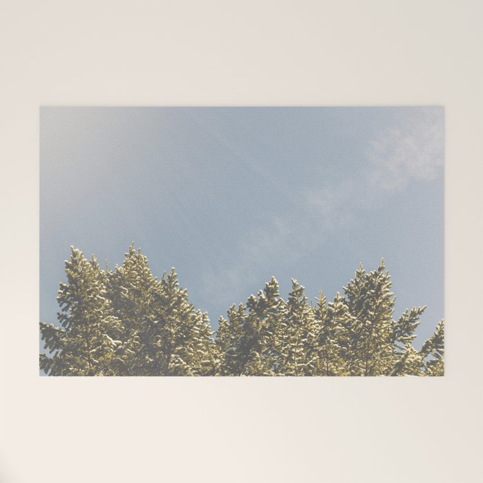 Forest Sunrise - Nature Photography Welcome Mat Gallery Image 1