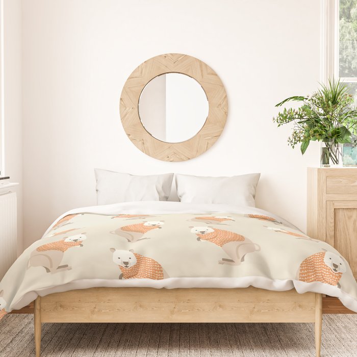 Whimsical Quokka Duvet Cover Gallery Image 3