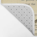 Wood Thrush Divination from # An Almanac of Birds # Divinations for Uncertain Days Art Print Bath Mat Gallery Image 2