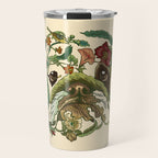 Botanical English Bulldog Travel Mug Gallery Image 1