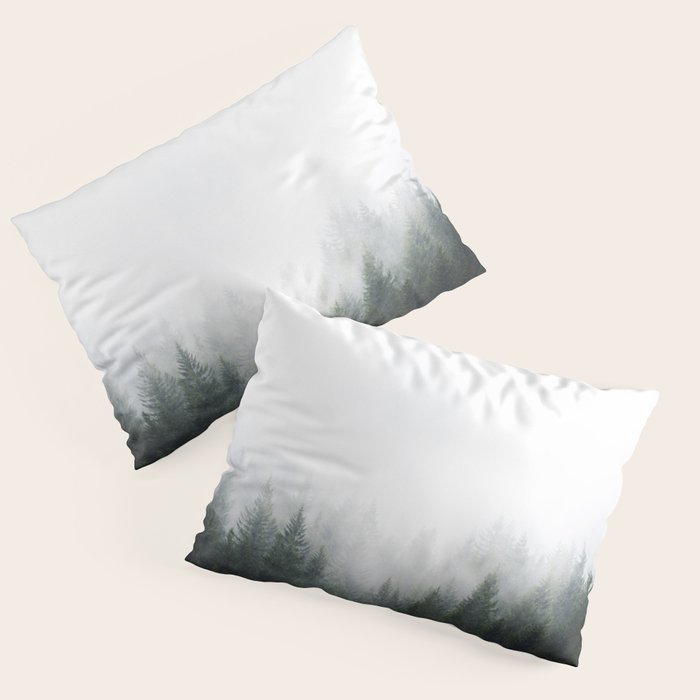 PNW Forest Mountain Adventure IV  Pillow Sham Gallery Image 1