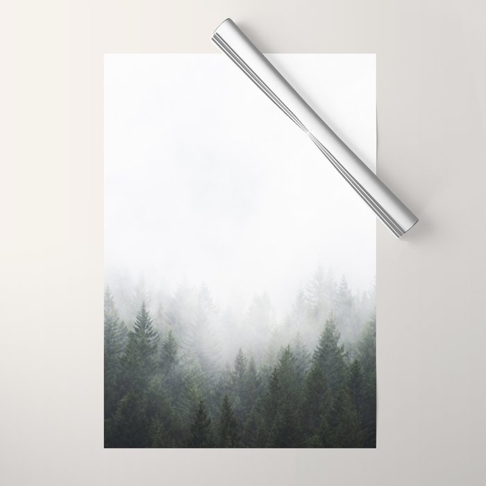 PNW Forest Mountain Adventure IV  Wrapping Paper Gallery Image 1