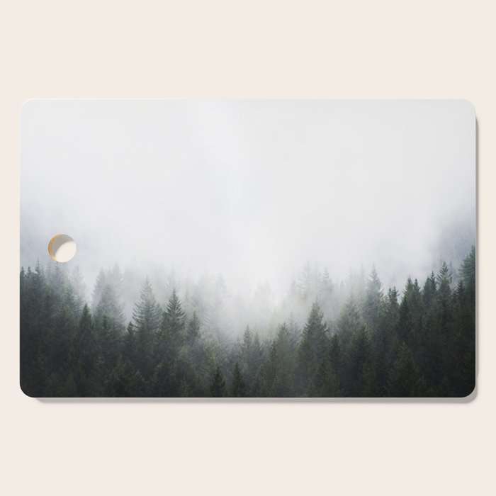 PNW Forest Mountain Adventure IV  Cutting Board Gallery Image 1