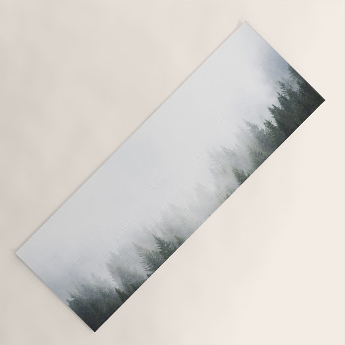 PNW Forest Mountain Adventure IV  Yoga Mat Gallery Image 1
