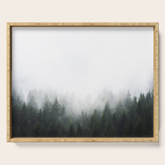 PNW Forest Mountain Adventure IV  Serving Tray Gallery Image 1