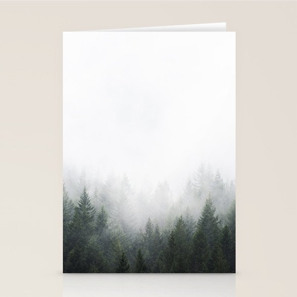 PNW Forest Mountain Adventure IV  Stationery Card Gallery Image 2