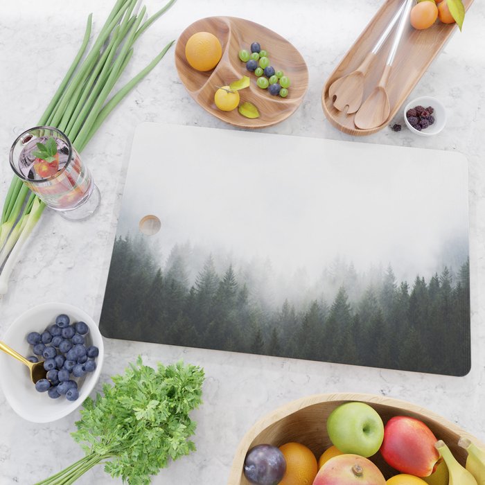 PNW Forest Mountain Adventure IV  Cutting Board Gallery Image 2
