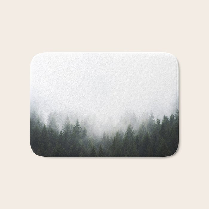 PNW Forest Mountain Adventure IV  Bath Mat Gallery Image 1
