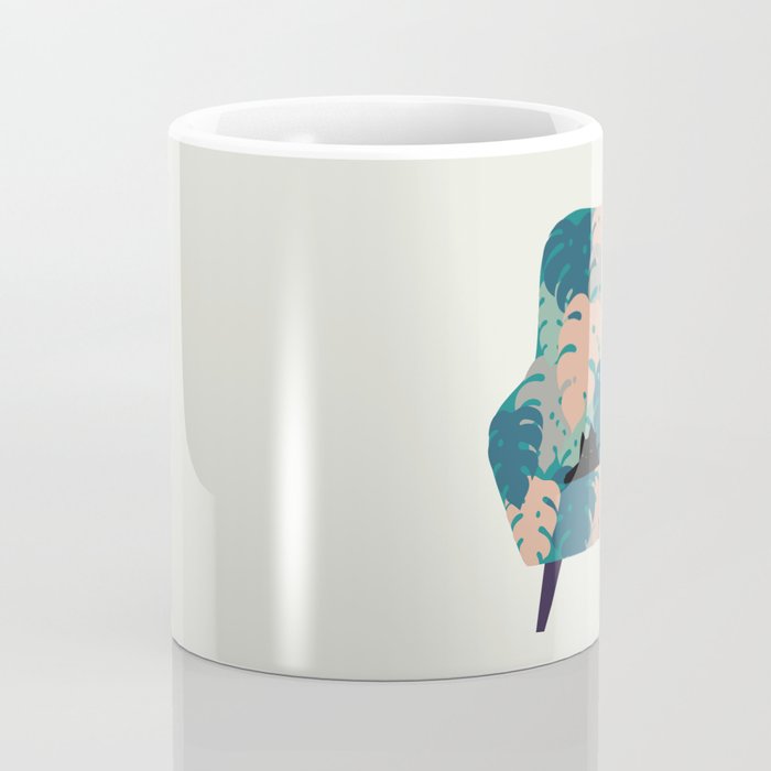 Cat and Plant 15 Coffee Mug Gallery Image 4