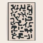 Organic Contemporary Modern Shapes 05 Poster Gallery Image 4