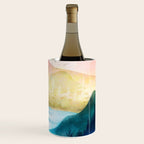 Lake beneath the towering hills Wine Chiller Gallery Image 3