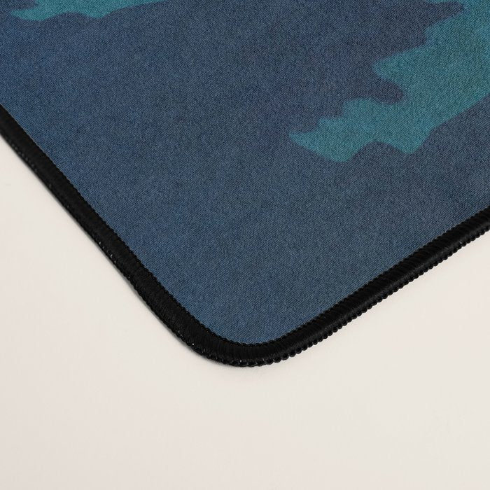 Lake beneath the towering hills Desk Mat Gallery Image 4