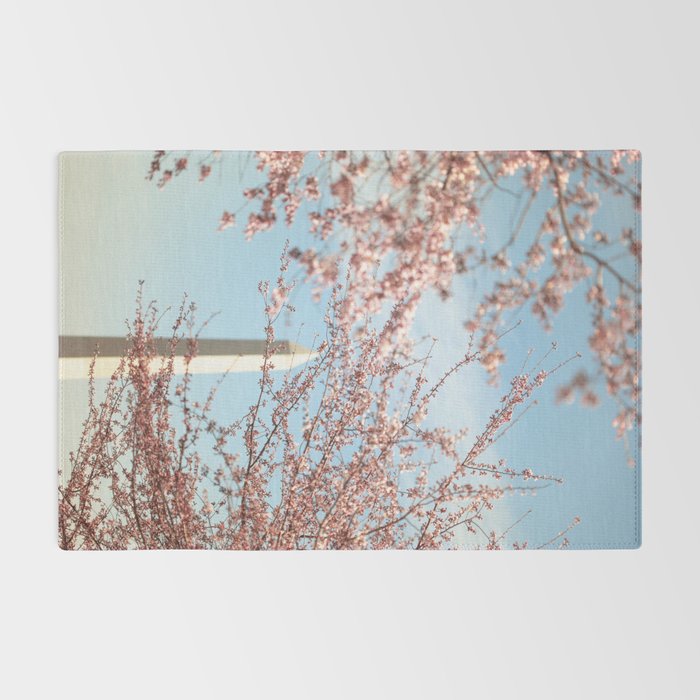 Washington DC Cherry Blossoms Rug Gallery Image 2