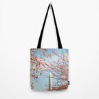 Washington DC Cherry Blossoms Tote Bag Gallery Image 2