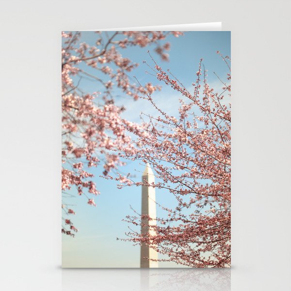 Washington DC Cherry Blossoms Stationery Card Gallery Image 2